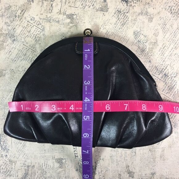 Fossil vintage leather handbag with chain handle - Picture 13 of 14